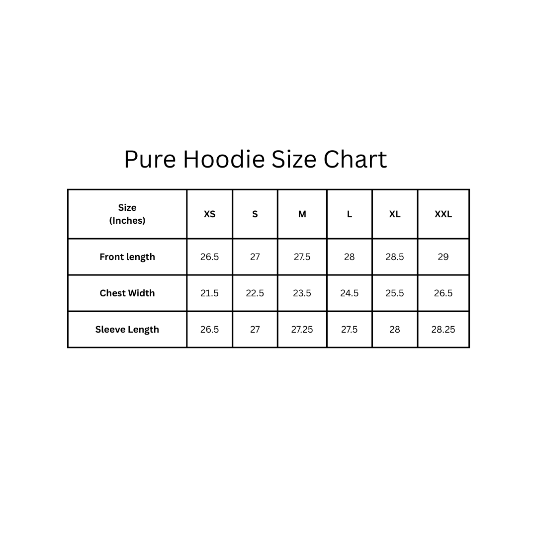 Pure hoodie